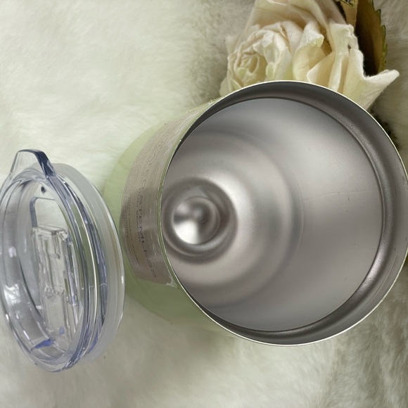 New with tag “LIFE IS SWEET” 16oz INSULATED STEMLESS DOUBLE WALLED CUP w/lid - Picture 7 of 7